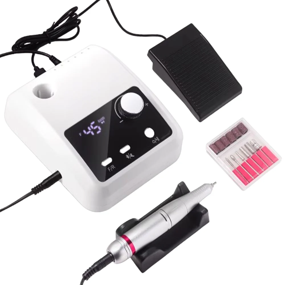 Ponceuse ongle professionnelle filaire 45000 RPM puissante – Image 6